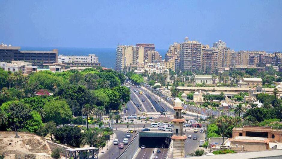 Alexandria är Egyptens näst största stad och har drygt 4 miljoner invånare