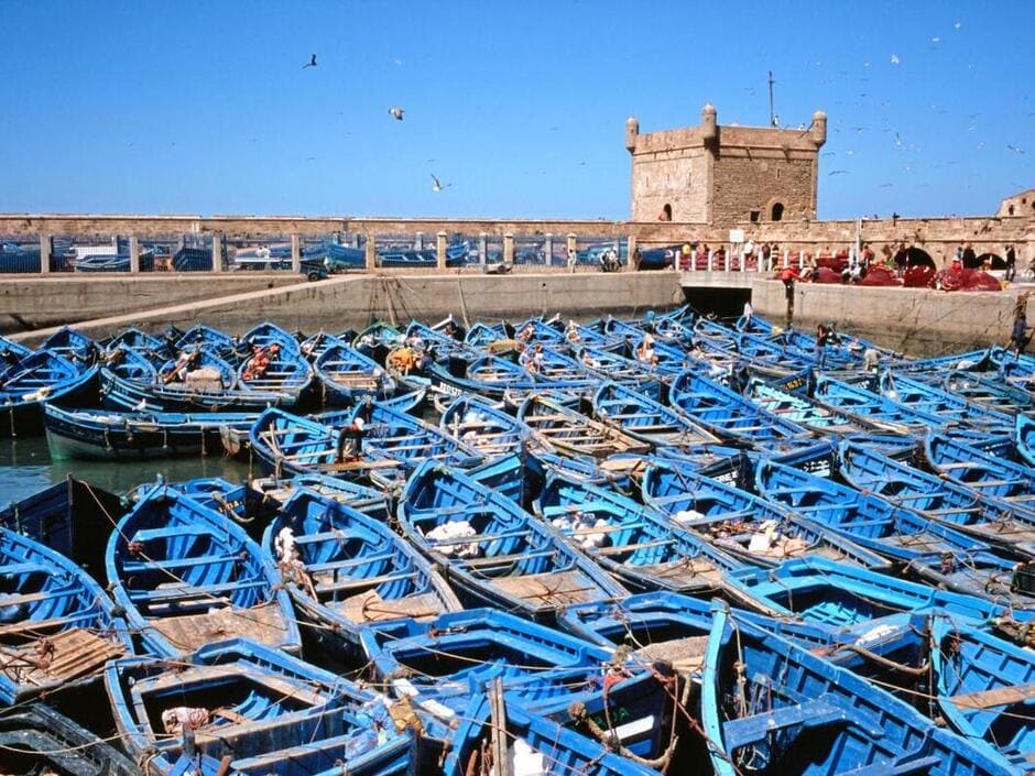 Essaouira är en stad i Marocko