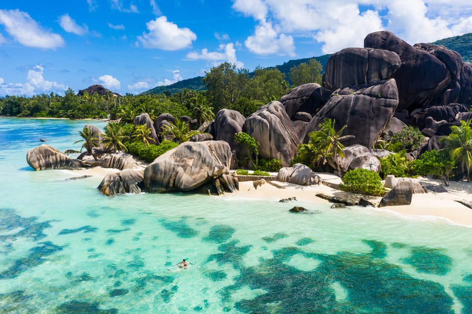 Seychellerna är 115 öar spridda som pärlor i Indiska Oceanen