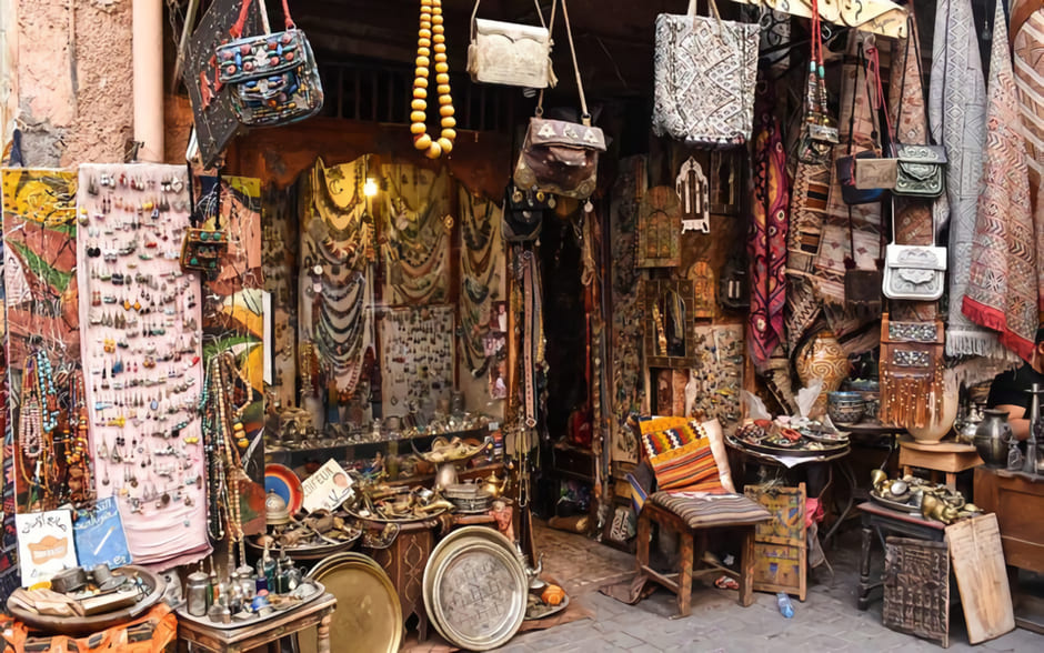 I Marocko kan du hitta det mesta att handla och så gott som allt är billigare än hemma i Sverige