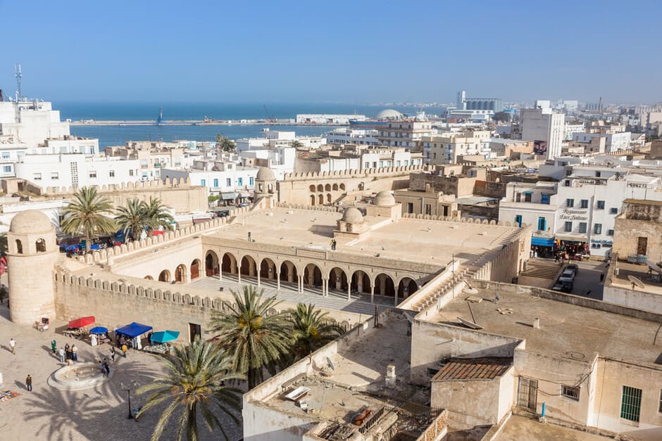 Sousse är en gammal stad vilket man känner när man vandrar runt på gatorna